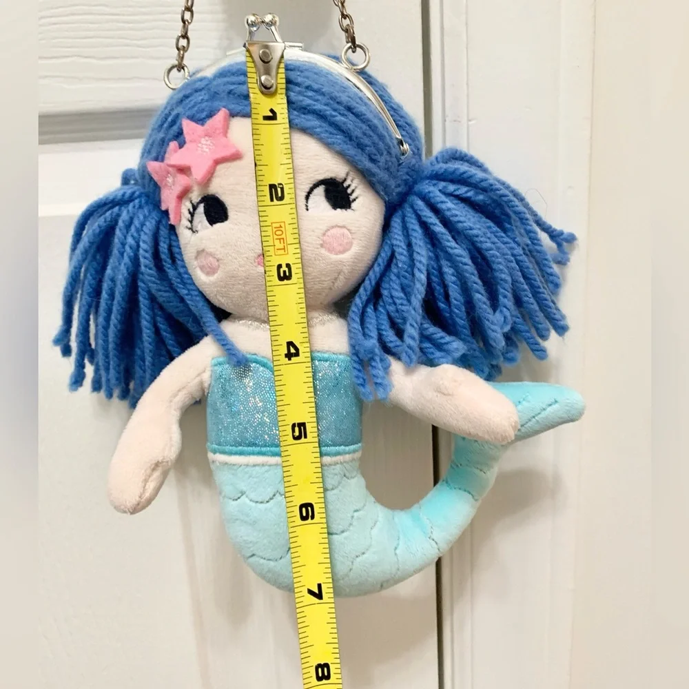 Gymboree Mermaid Plush Doll Coin Purse
